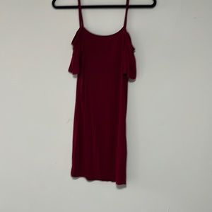 Maroon dress